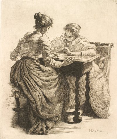 Halma od Frans Schwartz