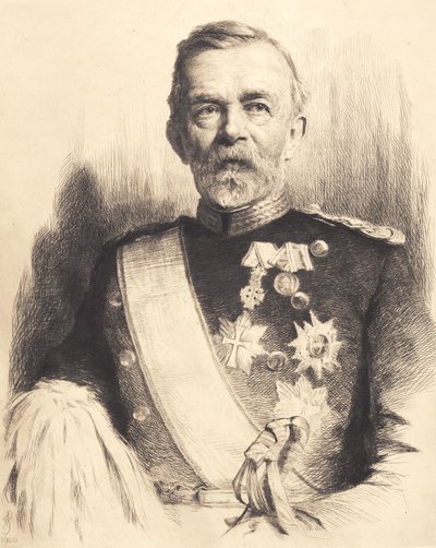 Portrét generálmajora L. Koefoeda od Frans Schwartz