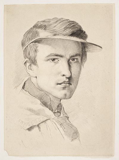 Portrét J. Th. Lundbye od Frans Schwartz