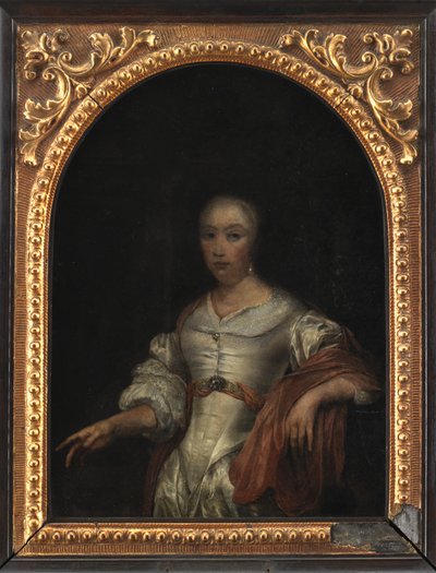 Portrét dámy od Frans van I Mieris