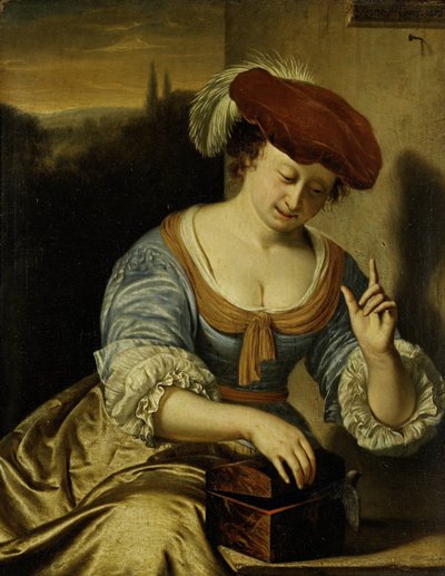 Escaped Bird: Alegorie cudnosti od Frans van Mieris (I)