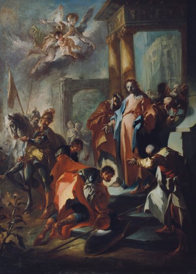 Kristus a setník z Kafarnaum od Franz Anton Maulbertsch