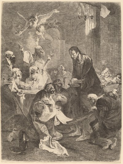 Instituce eucharistie od Franz Anton Maulbertsch