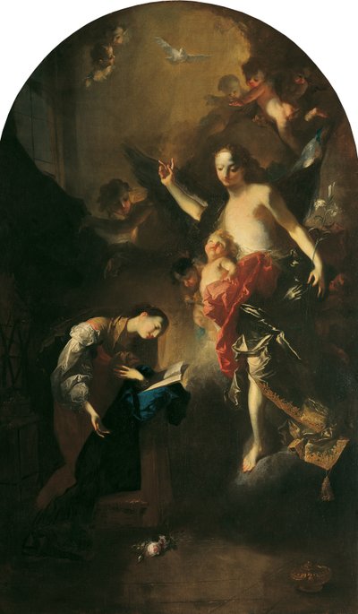 Zvěstování Marii od Franz Anton Maulbertsch