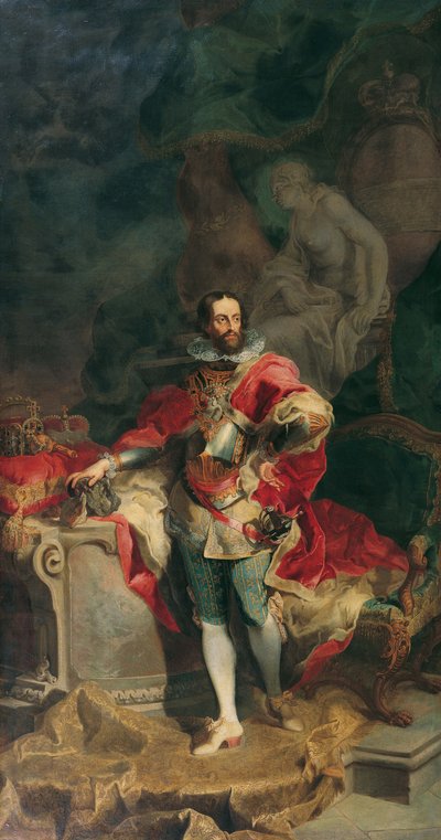 Portrét císaře Ferdinanda I. 1503-1564, cca 1760. od Franz Anton Palko