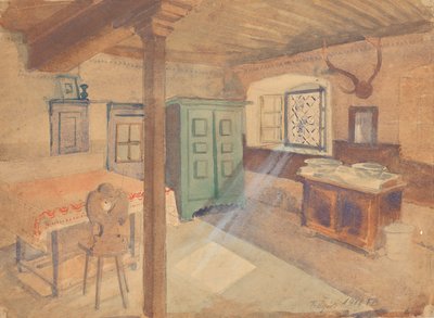 Farma v Tragöß od Franz Barwig d. Ä.