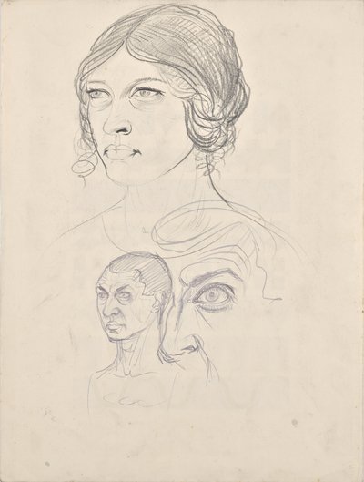 Portrétní studie Rosa a Walter Barwigovi od Franz Barwig der Ältere
