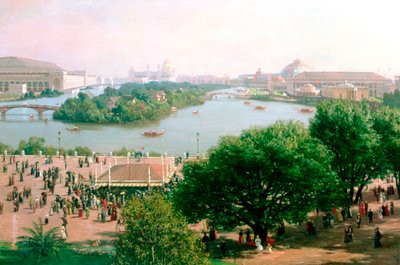 Světová kolumbijská výstava, Chicago od Franz Biberstein