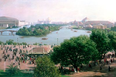 Světová kolumbijská výstava, Chicago od Franz Biberstein