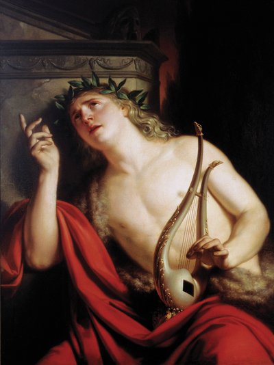 Orfeův nářek od Franz Caucig