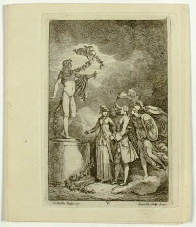 Talíře 5-7, od In the Coming od Franz Edmund Weirotter