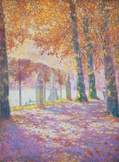 Bruselský park od Franz Gailliard
