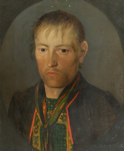 Portrét rolníka od Franz Gasser