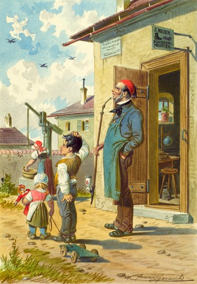 Mistr obuvník od Franz Gerasch