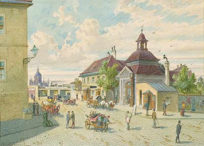 Linka Matzleinsdorfer ve Vídni (roh Margarethengurtel a Matzleinsdorfer Platz) od Franz Gerasch