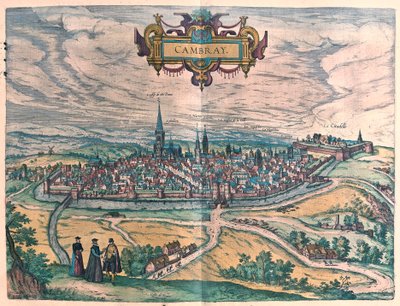 Cambrai, Francie od Franz Hogenberg