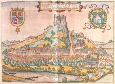 Vázaná, Segeberg, Německo (rytina od Franz Hogenberg