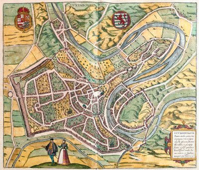 Lucembursko od Franz Hogenberg