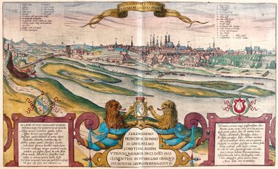 Mnichov, Německo od Franz Hogenberg