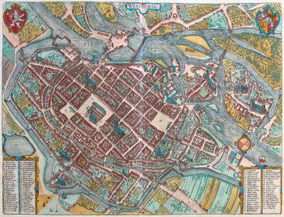Wroclaw, Polsko od Franz Hogenberg