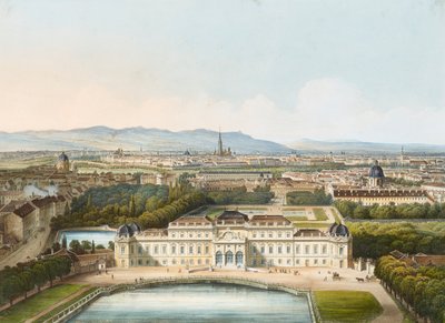 Zámek Belvedere od Franz Josef Sandmann