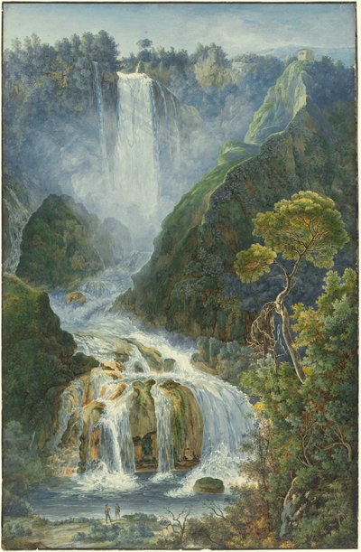 Velké vodopády v Terni od Franz Kaisermann