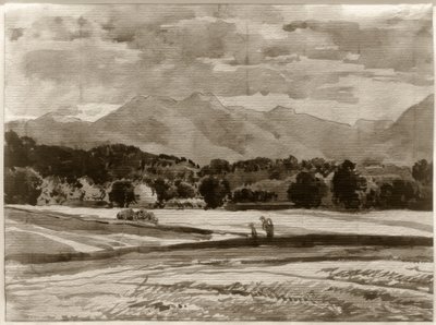 Předhůří od Franz Kobell