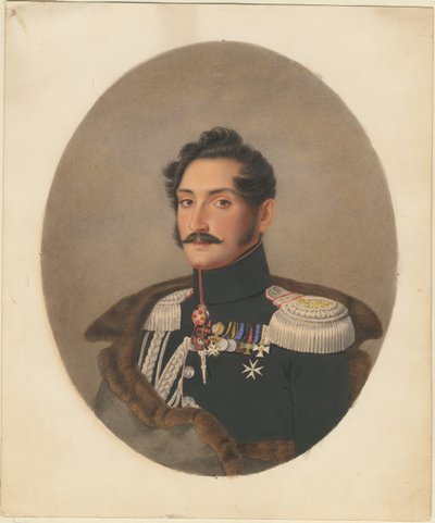 Portrét hraběte Alexeje Fjodoroviče Orlova 1787-1862 od Franz Krüger
