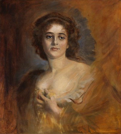 Lolita hraběnka ze Zeppelinu, c. 1900 od Franz von Lenbach