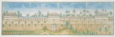 Wilhelmsbad (wc a tužka na papíře) od Franz Ludwig Cancrin