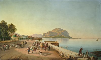 Procházka v Palermu od Franz Ludwig Catel