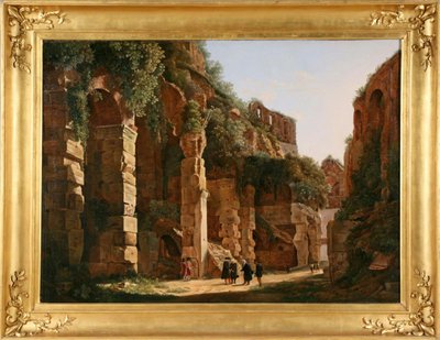 Uvnitř Kolosea, c. 1823. od Franz Ludwig Catel