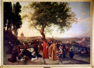 Smrt Torquata Tassa (obraz) od Franz Ludwig Catel