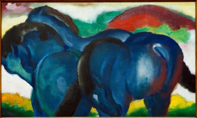Malí modří koníci od Franz Marc