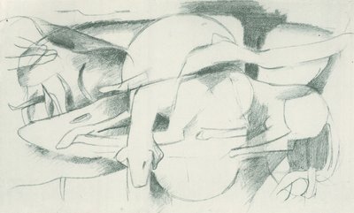 Franz Marc - Skicák z terénu - List 04 od Franz Marc