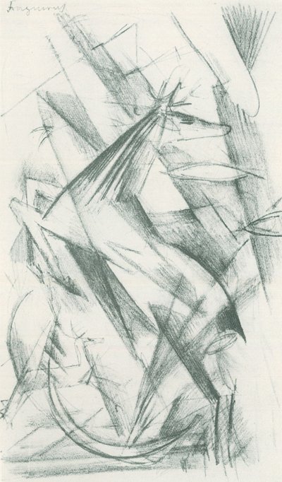 Franz Marc - Skicák z terénu - List 22 od Franz Marc