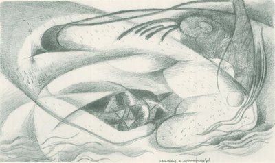 Franz Marc - Skicák z terénu - List 23 od Franz Marc