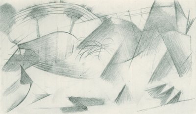Franz Marc - Skicák z terénu - List 33 od Franz Marc