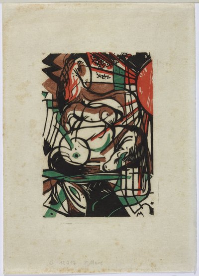 narození koní od Franz Marc