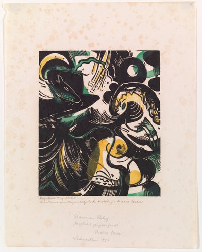 Genesis II od Franz Marc