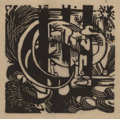 Ještěrky, 1912. od Franz Marc