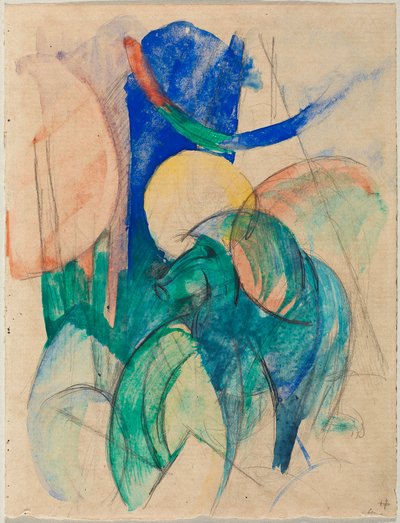 Mandrill od Franz Marc
