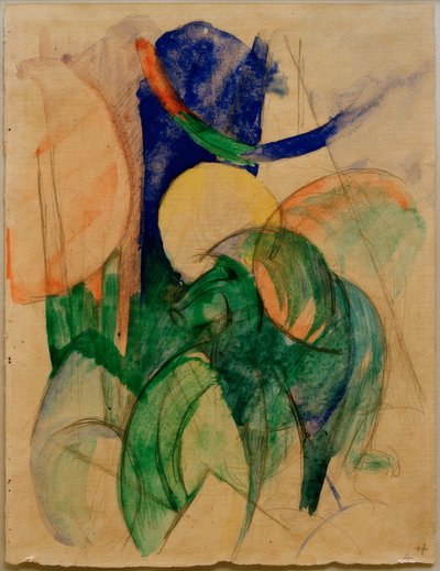 Mandrill od Franz Marc