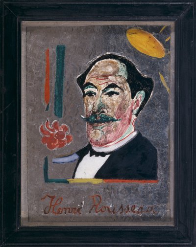 Portrét Henriho Rousseaua od Franz Marc
