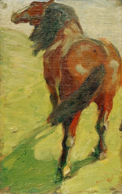 Studie koně od Franz Marc
