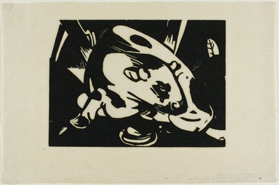 Býk od Franz Marc