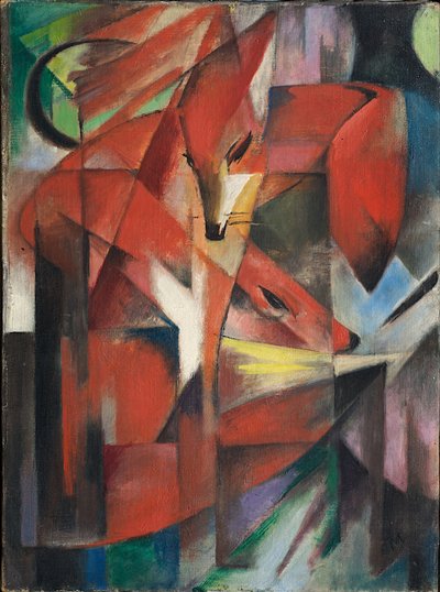 Lišky od Franz Marc
