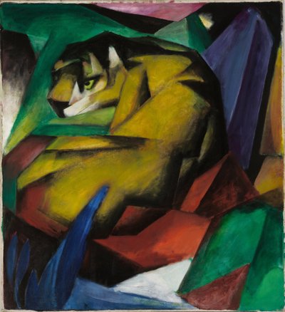 Tygr od Franz Marc