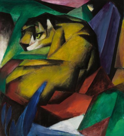 Tygr od Franz Marc
