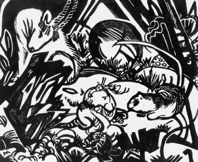 Zvířecí legenda od Franz Marc